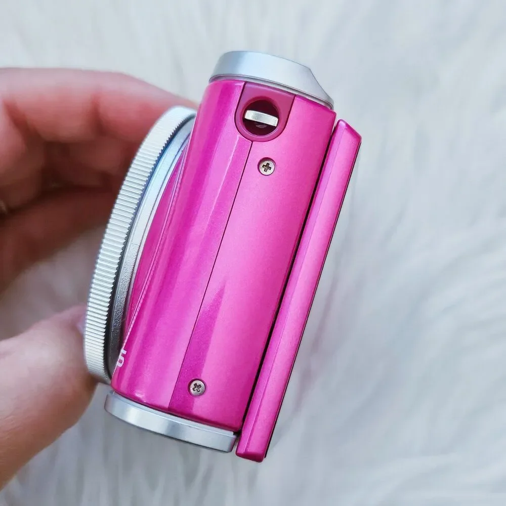 RARE Casio ZR3200 High Speed EXILIM EX-ZR3200 Pink Compact Digital Camera Selfie